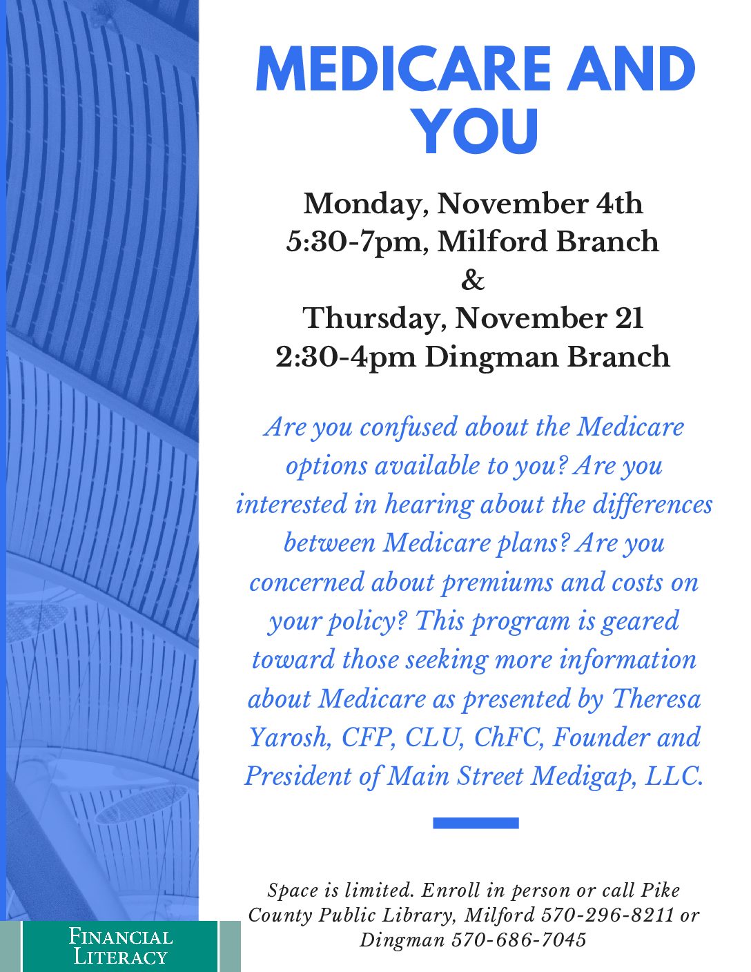 Medicare and You Pike County Public Library