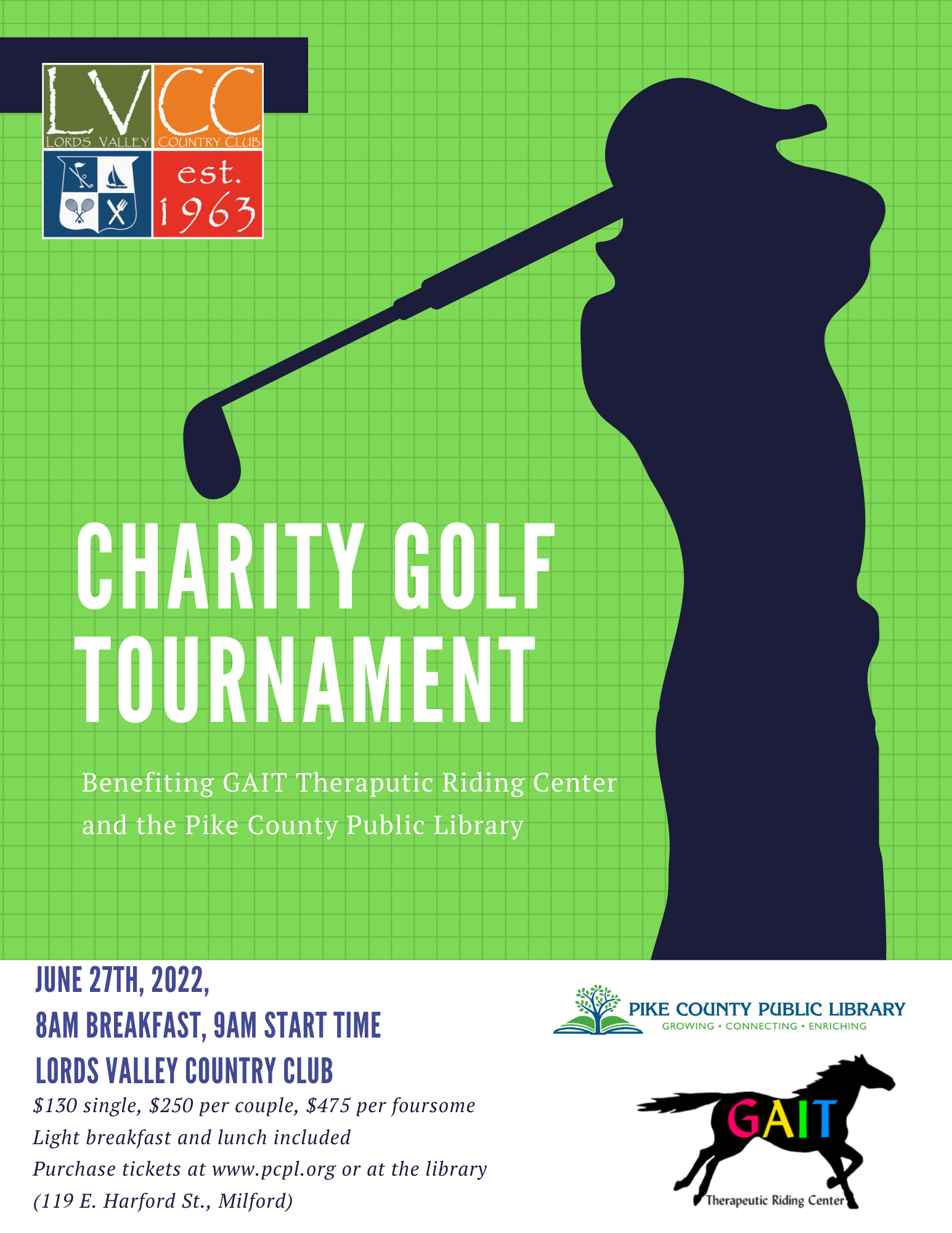 Charity Golf Tournament - Pike County Public Library